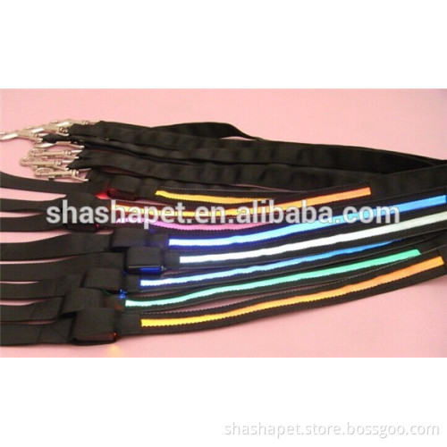 New products on china market LED Dog Collar and led dog Leash Value Combo